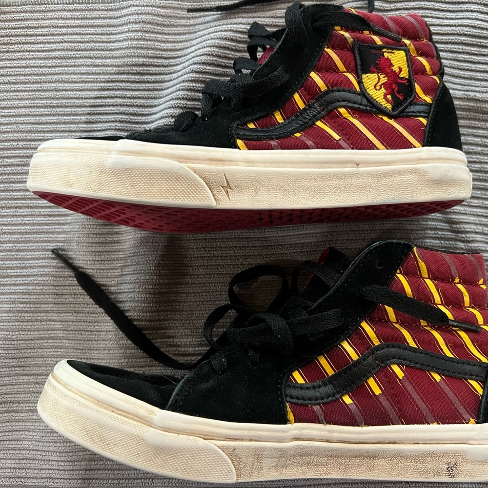 Harry Potter Griffindor Vans Sneakers size kids 3.5